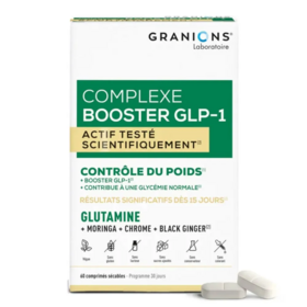 Granions Minceur Complex Booster GLP-1 60 comprimés – Satiété, contrôle du poids et équilibre glycémique