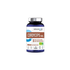 Granions Cordyceps 1000 mg 90 gélules – complément alimentaire énergie vitalité et défenses naturelles bio