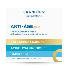 Granions Crème Raffermissante Anti-Âge Jour 50 ml – Peau lissée, tonifiée, éclat retrouvé
