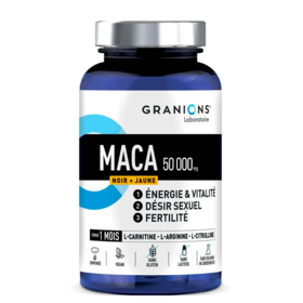 Granions Maca 50 000 mg 60 comprimés — complément alimentaire énergie et performances