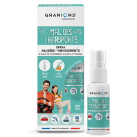 Granions Kid spray mal des transports 20ml – anti-nausée voyage
