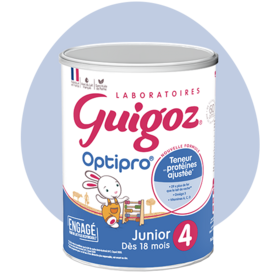 Guigoz Optipro Junior Lait 4ème âge 900g