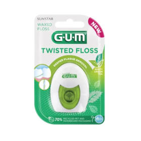 GUM Twisted Floss 3500 – fil dentaire mentholé  30 m