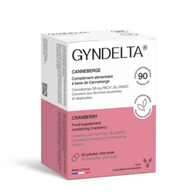 Gyndelta Canneberge  infections urinaires 90 gélules