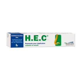 H.E.C Pommade pour Application Cutanée & Nasale - 25 g – Médicament antiseptique et cicatrisant