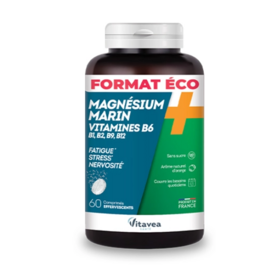Vitavea Santé Magnésium Marin + Vitamines B 60 comprimés effervescents