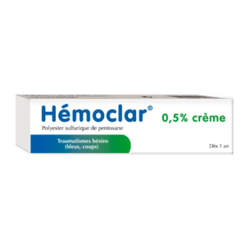 Hemoclar Pommade 30 g – Médicament pour les hématomes et contusions