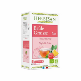 Herbesan Infusion bio brûle-graisse 20 sachets – infusion favorisant la combustion des graisses