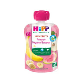 HiPP  Gourde Pommes Goyaves Bananes 90g