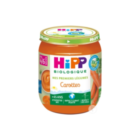 HiPP Mes premiers légumes BIO Carottes 125g
