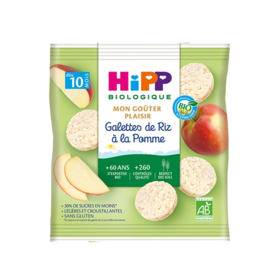 HiPP Goûter plaisir Galettes de Riz à la Pomme 30g