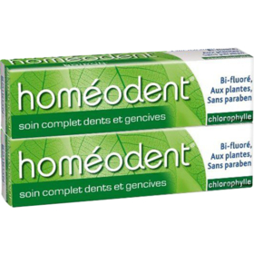 Boiron Homéodent Dentifrice Soin Complet Chlorophylle  2 x 75 ml