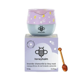 Honeybalm Lip Sleep Mask Lavande Camomille – masque de nuit pour les lèvres 6,5 g