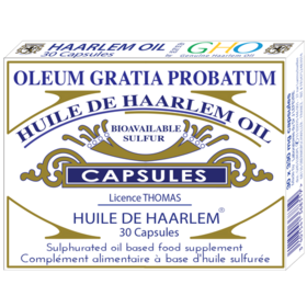 Huile de Haarlem - Complément Alimentaire - 30 capsules