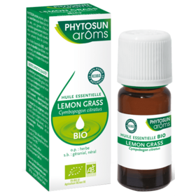 HUILE ESSENTIELLE - Lemon Grass Bio - 10 ml