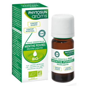 HUILE ESSENTIELLE - Menthe Poivrée Bio - 10 ml