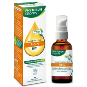 Huile Végétale Ricin Bio - 50 ml