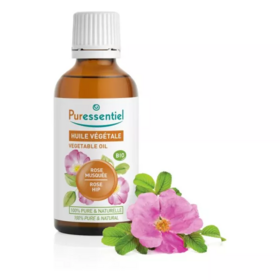 Puressentiel Huile Végétale Rose Musquée Bio 50 ml