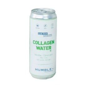 Humble+ Boisson Collagène Marin Menthe & Citron vert 33 cl