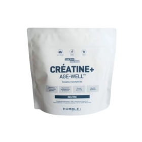 Humble+ Créatine+ Age-Well 360 g — complément alimentaire vitalité bien-vieillir et maintien musculaire