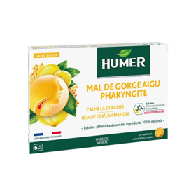 Humer Pharyngite Miel Cirton 20 pastilles
