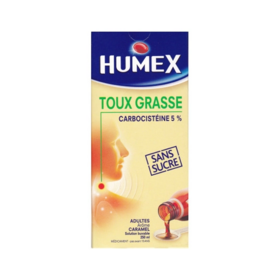 Humex Sirop Toux Grasse sans sucre 250 ml