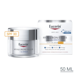 Eucerin Hyaluron-Filler  + 3x Effect Soin de Jour SPF 30 50 ml