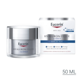 Eucerin Hyaluron Filler + 3x Effect Soin De Nuit 50 ml