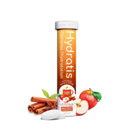 Hydratis Pastilles d'hydratation Pomme cannelleà boire chaud 20 pastilles