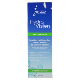 HYDRAVISION - Solution Multifonction Lentilles de Contact Souples - 360 ml