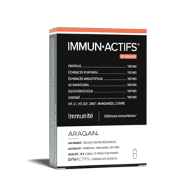 ImmunActifs Immunité Aragan 30 gélules – Défenses naturelles et protection hivernale