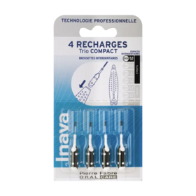 Inava Recharge Noire (ISO 0) Brossette interdentaire