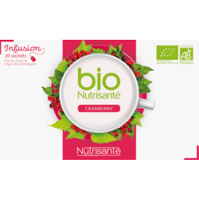 Infusion Bio Cranberry - 20 sachets