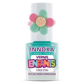 Innoxa Vernis à Ongles pour Enfants à Base d'Eau Fleur Vert 5 ml