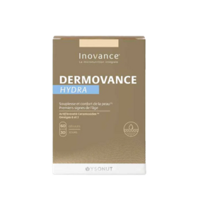 Inovance Dermovance Hydra 60 gélules végétales – Hydratation, élasticité et confort de la peau