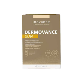 Inovance Dermovance Sun Préparateur Solaire 30 comprimés – Prépare la peau au soleil et protège du stress oxydatif