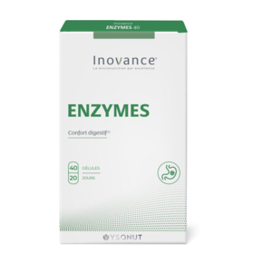 Inovance Enzymes Digestion  et confort intestinal 40 gélules