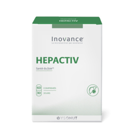 Inovance Hepactiv Détox & protection hépatique 60 Comprimes