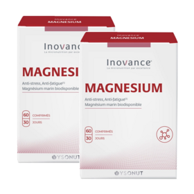 Inovance Magnésium Lot de 2 x 60 comprimés