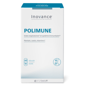 Inovance Polimune voies respiratoires et système immunitaire 40 capsules