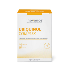 Inovance Ubiquinol Complex 30 gélules – Énergie cellulaire, fonction cardiaque et protection antioxydante