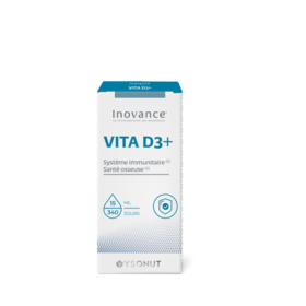 Inovance Vita D3+ Soutien immunitaire & santé osseuse 15ml