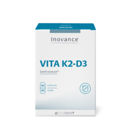Inovance Vita K2-d3 Absorption et la fixation du calcium 60 capsules