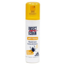INSECT ECRAN - Spray Anti-Tique Répulsif Peau - 100 ml