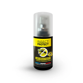 Insect Protect Anti-Moustiques Lotion Tropicale Peau 30 ml – Répulsif moustiques zones tropicales jusqu'à 8 heures