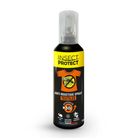 Insect Protect Anti-Moustiques Spray Textiles 100 ml – Protection des vêtements contre les moustiques