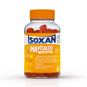 Isoxan Ma vitalité Energie physique & mentale immunité 60 gummies citron – complément multivitaminé adulte