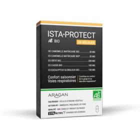 IstaProtect Bio Aragan 20 gélules – Confort respiratoire, gorge et défenses naturelles