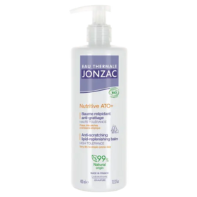 Jonzac Eau thermale Nutitive Ato + Baume relipidant intensif corps Bio Anti-grattage 400 mL