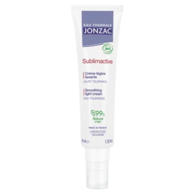 Jonzac Eau thermale Sublimactive Crème légère lissante Bio 40 mL